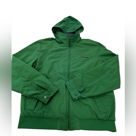 TOMMY HILFIGER | green fall jacket - Picture 1 of 5